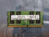 (100%Work)(99%新) Samsung 16GB Notebook RAM (DDR4 2RX8 PC4-2666V, 2666mhz), $250/1條