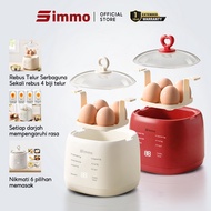 Simmo Electric Egg Boiler Cooker 4 Capacity Automatic Quickly Cooked Multifunctional Steamer Egg Coo