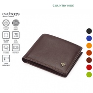 COUNTRY HIDE SEMPRE Top Grain Cowhide RFID Blocking Mid Flip Short Wallet Zipper Pocket CH00-HW2003