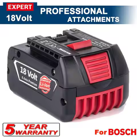 High-Performance For BOSCH 18V 6.0Ah LITHIUM-ION BATTERY GBA 18V 4.0/5.0 Ah Professional GBA GSR GSB