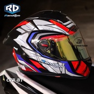 หมวกกันน็อคเต็มใบ RD รุ่น CZR-BT รองรับการติดตั้งบลูทูธ Bluetooth ถอดซักได้ ฟรีถุงผ้า แถมชิวดำฟรีอีก