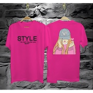 Women's Short Sleeve T-Shirt \ Sarangheo Women's T-Shirt back DTF / Women's T-Shirt/ T-Shirt T-Shirt