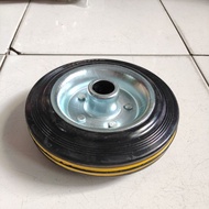 6" rubber wheels only / 6" trolly wheels only / rubber display case wheels 6" onli