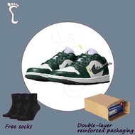 Low Cut Air Jordan shoe White Olive sneakers Shoes AJ retro 1 Gifts for your attention