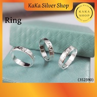 Original 925 Silver Cutting LOVE Ring For Women (352590) | Cincin LOVE Perempuan Perak 925 | Ready Stock