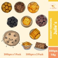 [ 300G • 1KG ]  PELBAGAI BISKUT TIMBANG | JULIES | CHEESECRACKER | GOLDEN CRACKER | PEANUT BUTTER |