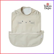10mois Long Sleeveless Meal Pouch in Cat Ivory