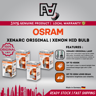 OSRAM Original XENARC HID Bulb | D1S D2S D3S D4S D2R D4R D8S | 1BOX(1PC) | 100% Original | Flash Aut