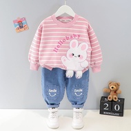 Girls' Set 3d Picture Children's Clothes