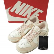 二手 Nike WMNS DUNK LOW 女帆白/橙珍珠色運動鞋 (DD1503-102, US9 (26cm))