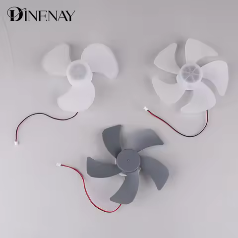 6Inch USB Motor 3/5 Blades Brushless Fan Motor DC5V-9V Fan Motor Desktop Fan Core With Fan Blades Hi