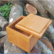 Wooden Box 12x12x12 cm Multifunctional Wooden storage box