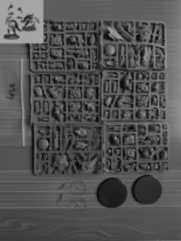 In sprues unpainted models NO. V4Z7M1P6C2 resin recast