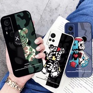 Casing Honor 90 Lite X7A X6A X5 Plus 90 90 Pro Casing Kesan Kekejutan Shell Lembut TPU Beruang Silik