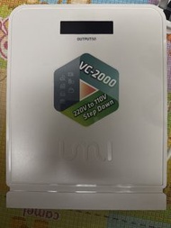 UNI VC-2000 220V to 110V 降壓變壓器