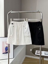 全新韓國KOLON SPORT戶外運動休閑女子防潑水露營彈力寬鬆KOLON SPORT工裝短褲KOLON SPORT 短褲 KOLON SPORT shorts