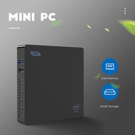 Bluetooth 4.0 Mini PC Computer Ultra Fast Running Speed 1000Mbps 4GB Memory 64GB Storage Dual-screen