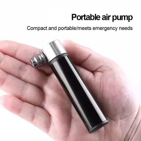 Pump Mini Road Bike Mini Bike Pump Schrader Presta Valve MTB Road Cycling Pump Aluminum Alloy Bicycl