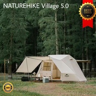 NATUREHIKE Village 5.0 Village5 Automatic Big Tent Khemah Camping 4 orang automatik