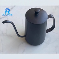 High-End Thickened 1.0mm 304 Stainless Steel Coffee Hand Pour Pot Gooseneck Pot 90 Degree Brewing Co