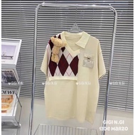 13DE MARZO SHIRT WITH CARO WOOL