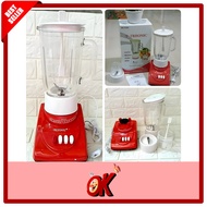 WokeOkay Blender National Kaca Plastik Trisonic 3 IN 1 Kapasitas 1 Liter