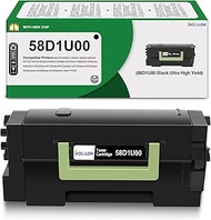 58D1U00 58D1U0E Toner Cartridges Replacement for Lexmark 58D1U00 58D1U0E MS725 MS823 MS824 MS825 MS8