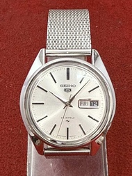 SEIKO 5 23 Jewels Automatic ตัวเรือนสเแตนเลส นาฬิกาผู้ชาย มือสองของแท้