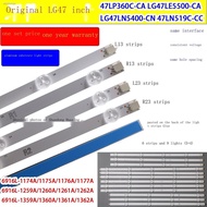 Suitable for LG 47LP360C-CA LCD lamp strip LED TV backlight with screen LC470DUE LG47 inch aluminum