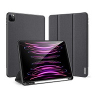 DUX DUCIS iPad 三折平板保護殼(附筆槽) - 黑色 - ipad 10.9in/11in(適配Air 4/5/6) | 智慧休眠/喚醒功能 | 防刮保護 | 輕巧易攜帶 | 便利書寫/觀
