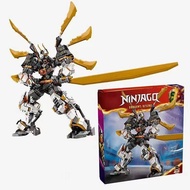 Compatible with Lego Ninjago 71821 Kou's Titan Dragon Mech Building Blocks Assembled Toy Boys Gift B