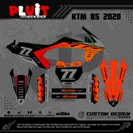 DECAL STICKER KTM 85 2020 FULL BODY DECAL KTM DECAL KTM 85 2020 DECAL STIKER KTM 85 2020 FULL BODY F