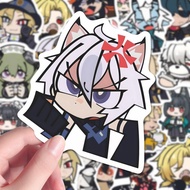 49pcs Zenless Zone Zero Cartoon Sticker Anime Game Cute Peripheral Decoration Mobile Phone Handbook 