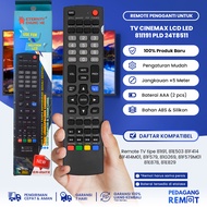 Remot Pengganti Untuk Remote TV Polytron Cinemax LCD LED 81l191 PLD 24T8511