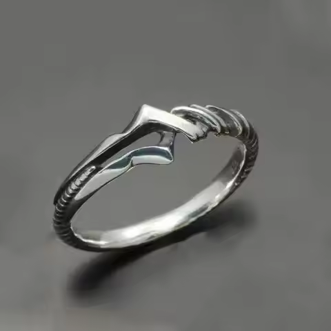New Longinus Gun Open Ring Personalized Versatile Ring Jewelry