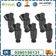 6pcs Fuel injector 0280156131 For Holden Captiva 3.2 Commodore VZ VE Statesman WE WL V6 3.6L V6 0 28
