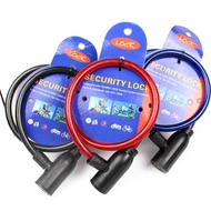 กุญแจล็อคล้อ ที่ล็อคล้อ  มอเตอร์ไซด์ Security Lock คละสี ล็อคดิสเบรค ที่ล็อคมอไซค์ รุ่น Motor-Bike-b