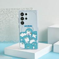 PP mini企鵝日常防摔透明SAMSUNG手機殼