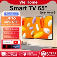 Smart TV 65 Inch Android 12 LED TV FHD 1080P Smart TV Dolby Vision Dolby Audio With WiFi Built-In YouTube/Netflix