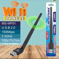 USB WIFI DONGLE STB MITSUYAMA WIRELESS ADAPTER ANTENNA WIFI PC 150Mbps
