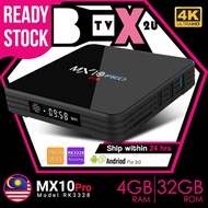 10k Movies + Channels🔥mx10pro 4gb 32gb Android 9.0 Tvbox Smart Android Tv Box Android Box 2.4g/5.8g