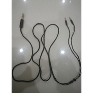 2 meters 16 cores Openheart headphone cable in termination 6.35mm to dual 3.5mm