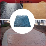 blesiya Concrete Stamping Tool, Casting Rock Texture, Vivid Stone Texture, Concrete Stamping Mat for