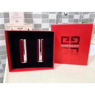 Pair Version Paste (Shell Semi-Aluminum Tube) Ji * Xihong Velvet Lipstick Two-Piece SetContains: Red