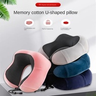 Soft Travel Pillow U Shaped Travel Healthcare Memory Foam Neck Cervical Airplane Pillow Neck Cushion