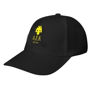 TWClassic AEK Athens 1924 Logo Black Adjustable Peaked CapKorea MQZL