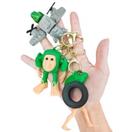 1pc AI Shanhaijing Pendant: Flexible Joint - Art Craft Decor, Unique Fictional Character Keychain, S