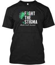 Men T Shirt Fight The Stigma Shirt(1) tshirt XS-4XL-5XL-6XL