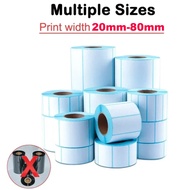 Multi-size express thermal labels suitable for PM-241BT/D520 waybill printers, shipping label foldin