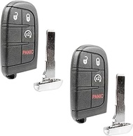 2X Keyless Entry Remote Start Key Fob Replacement 4-Button for 2015-2021 Jeep Renegade (M3N-40821302